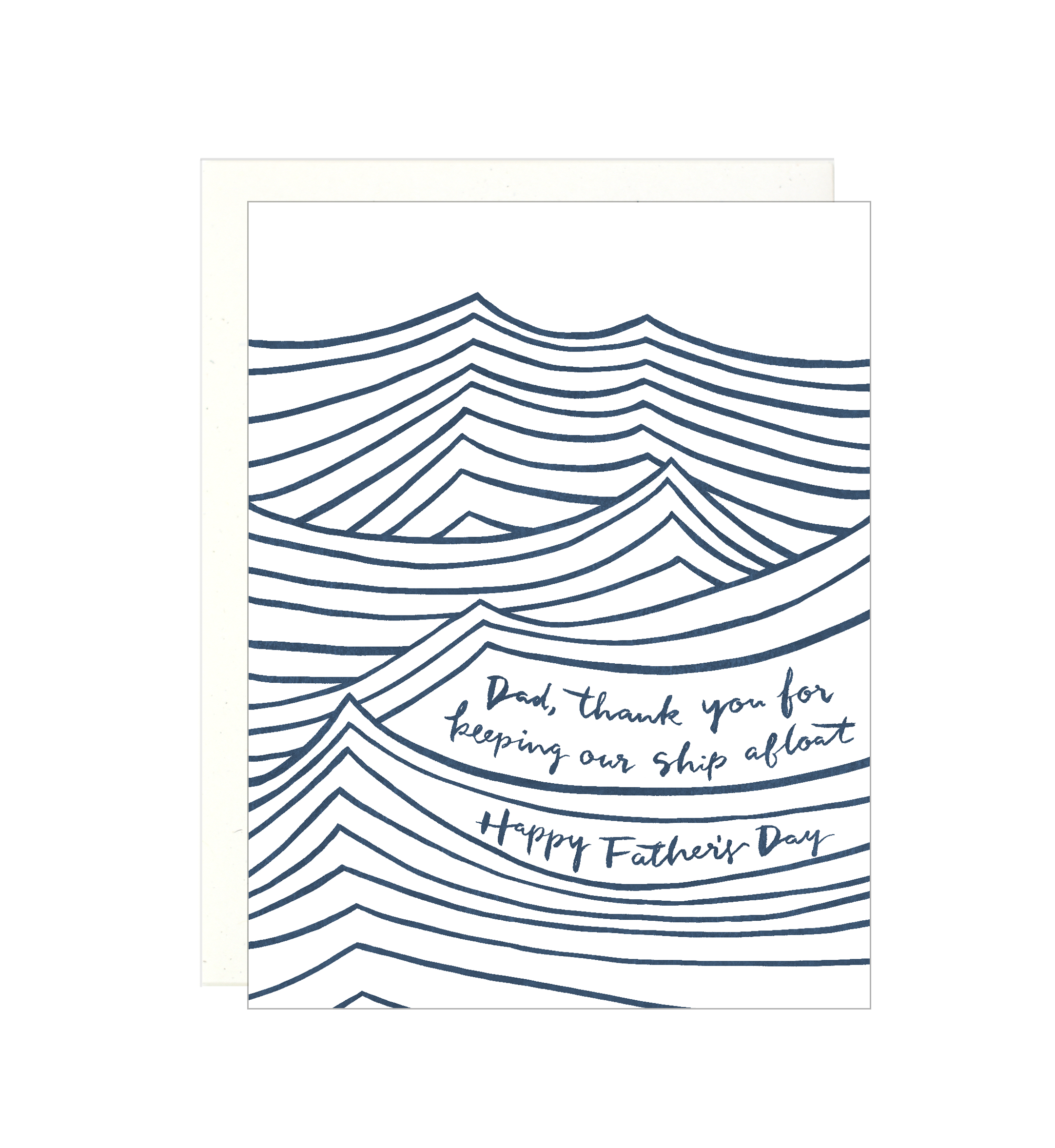 Dad Thank You For Keeping Our Ship Afloat