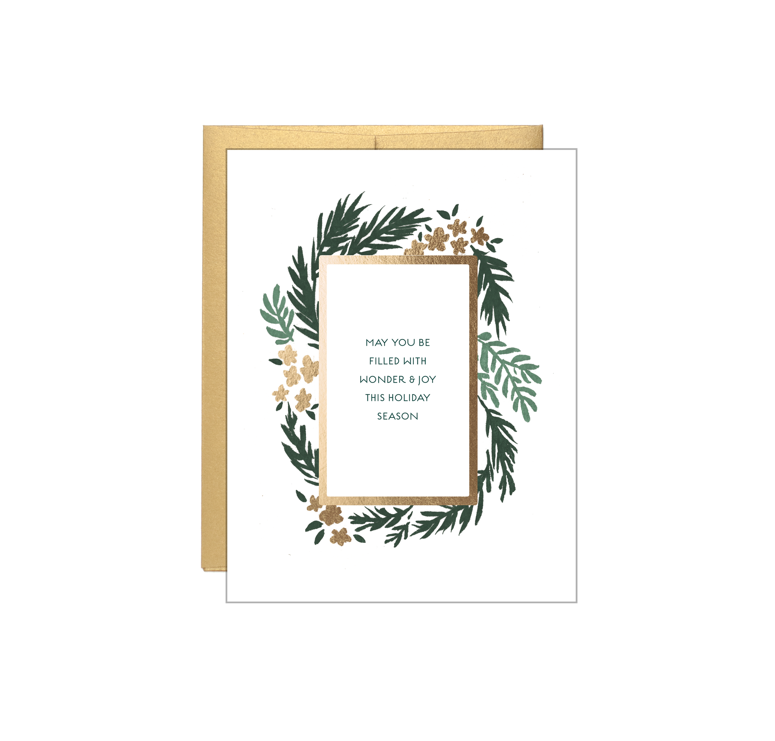 May You Be Filled With Wonder & Joy - Holiday Card