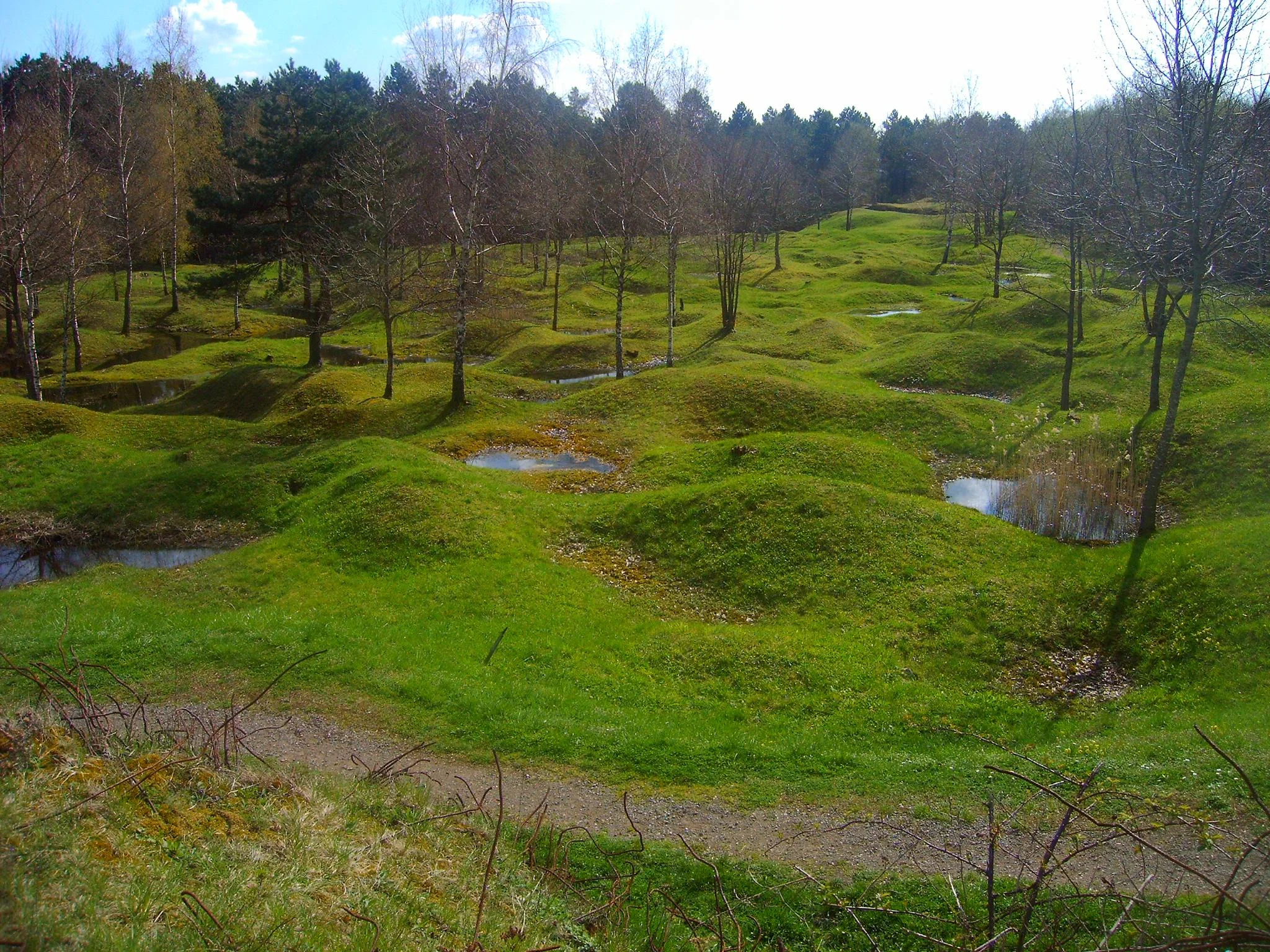 The Verdun battlefield today