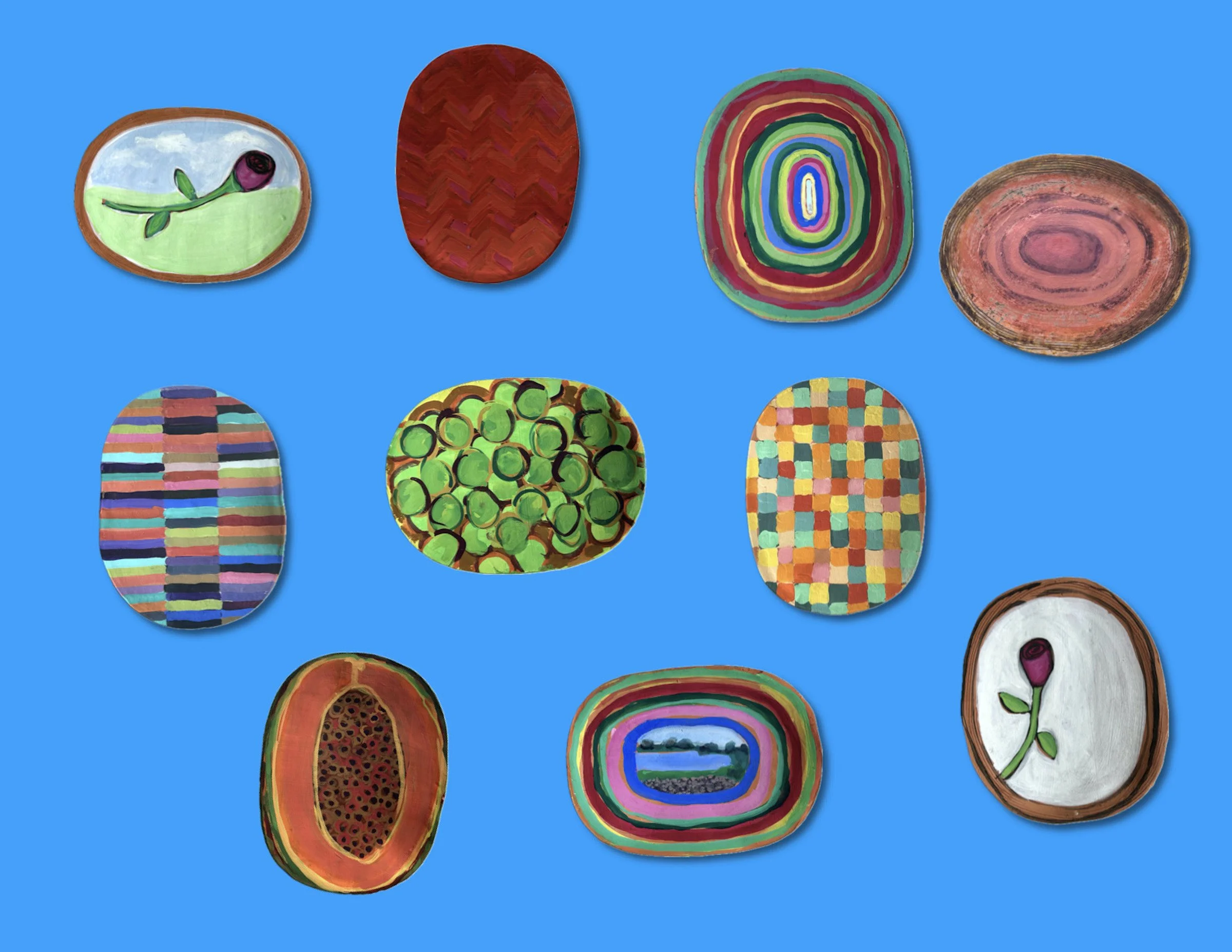 ‎Mexican wall earthenware plates.‎1.jpeg