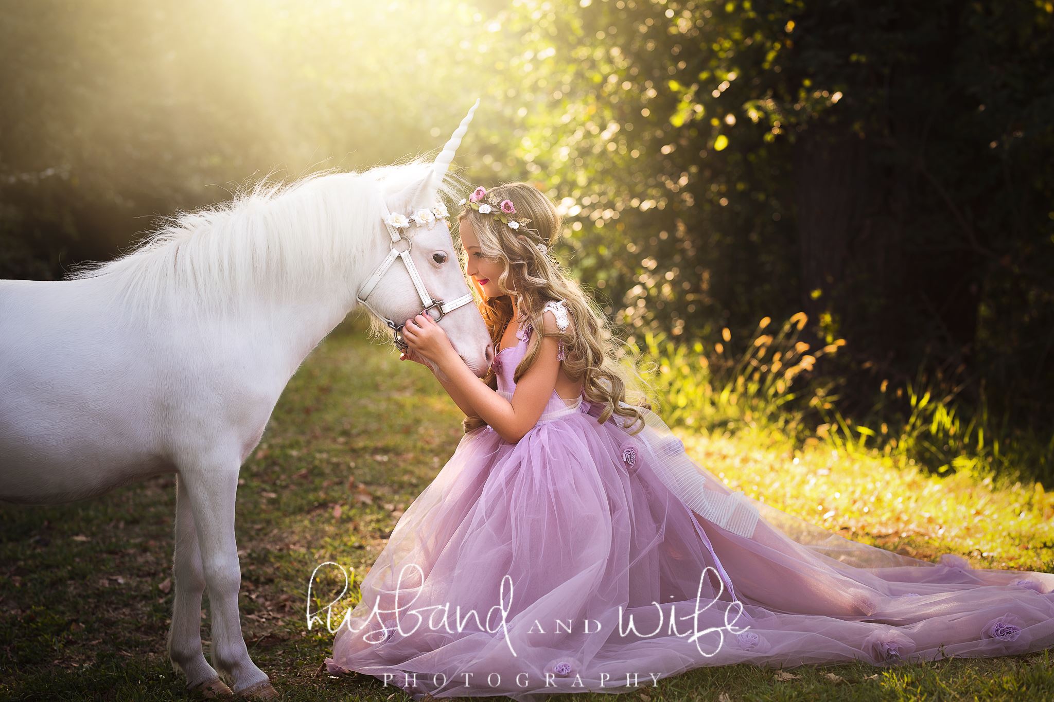 dress for unicorn photo shoot