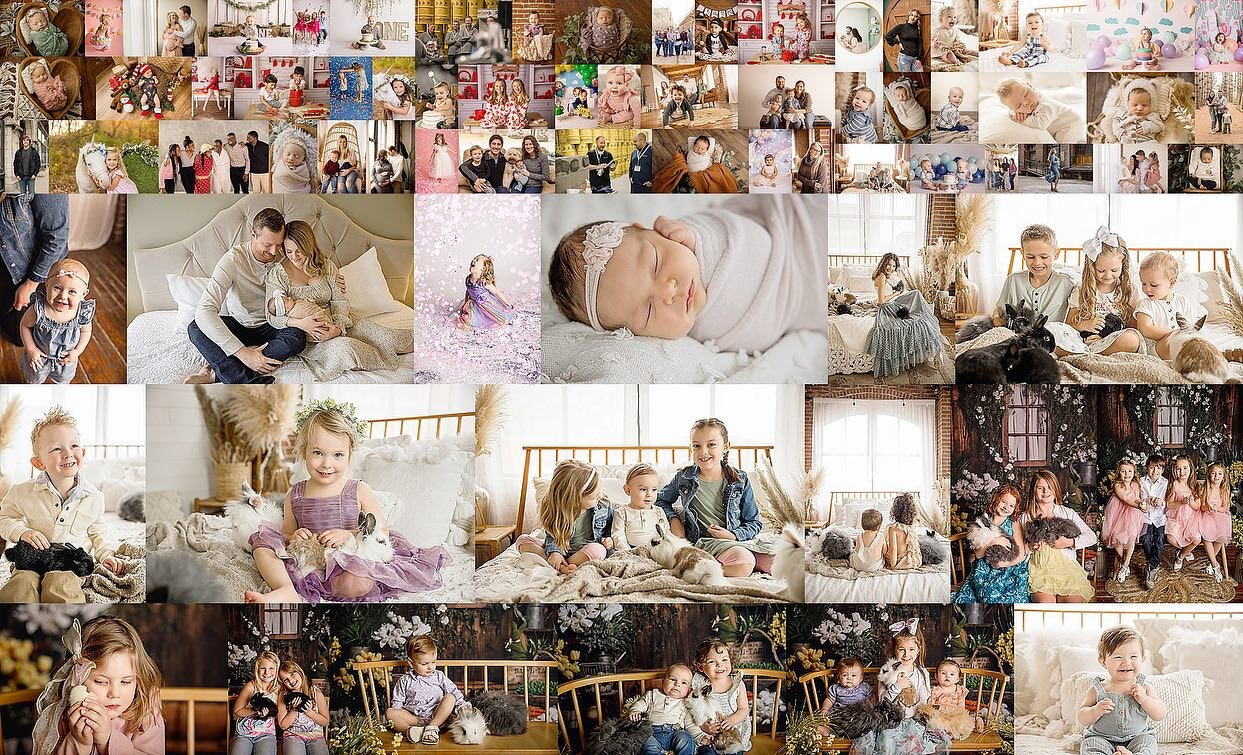 2023 was amazing! ✨ 

We captured 715 amazing sessions including weddings, families, newborns, seniors, milestones + events!

We are so thankful for each and every one of you! 
Most of our clients have grown with us over the years! It&rsquo;s the bes