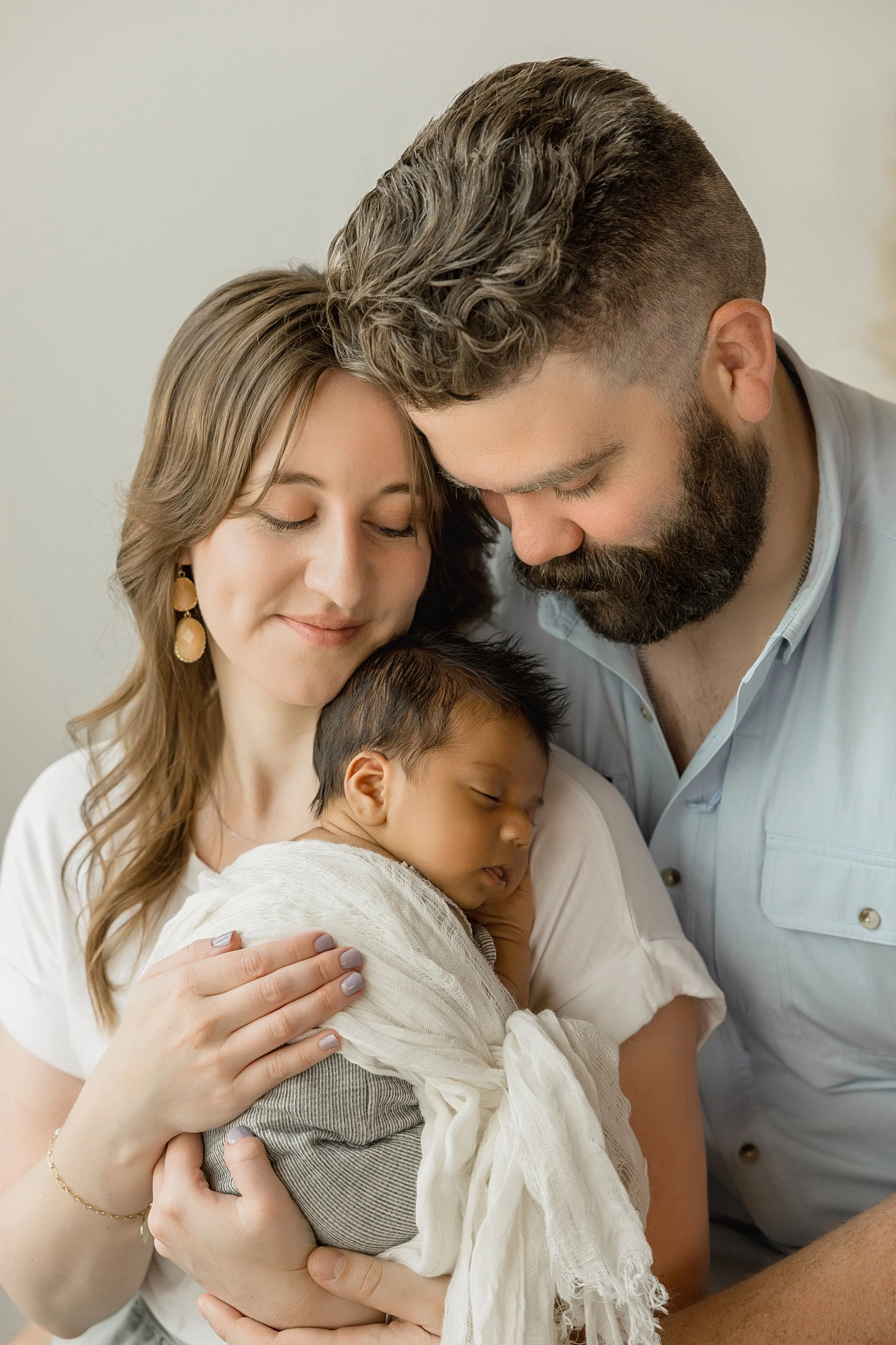 Studio Newborn Session in Kansas City