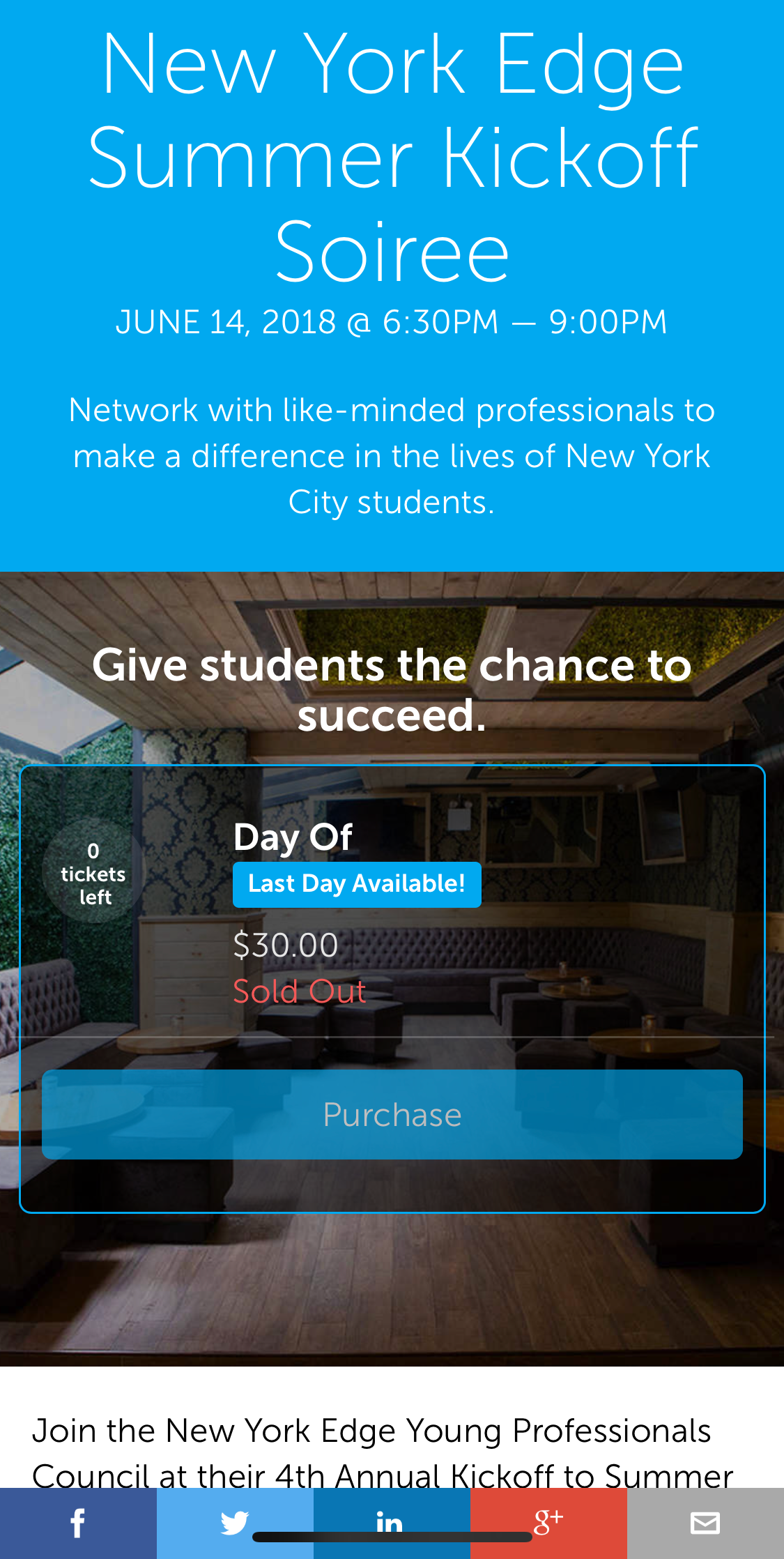 New York Edge Summer Kickoff Soiree — Elizabeth Tam Official site