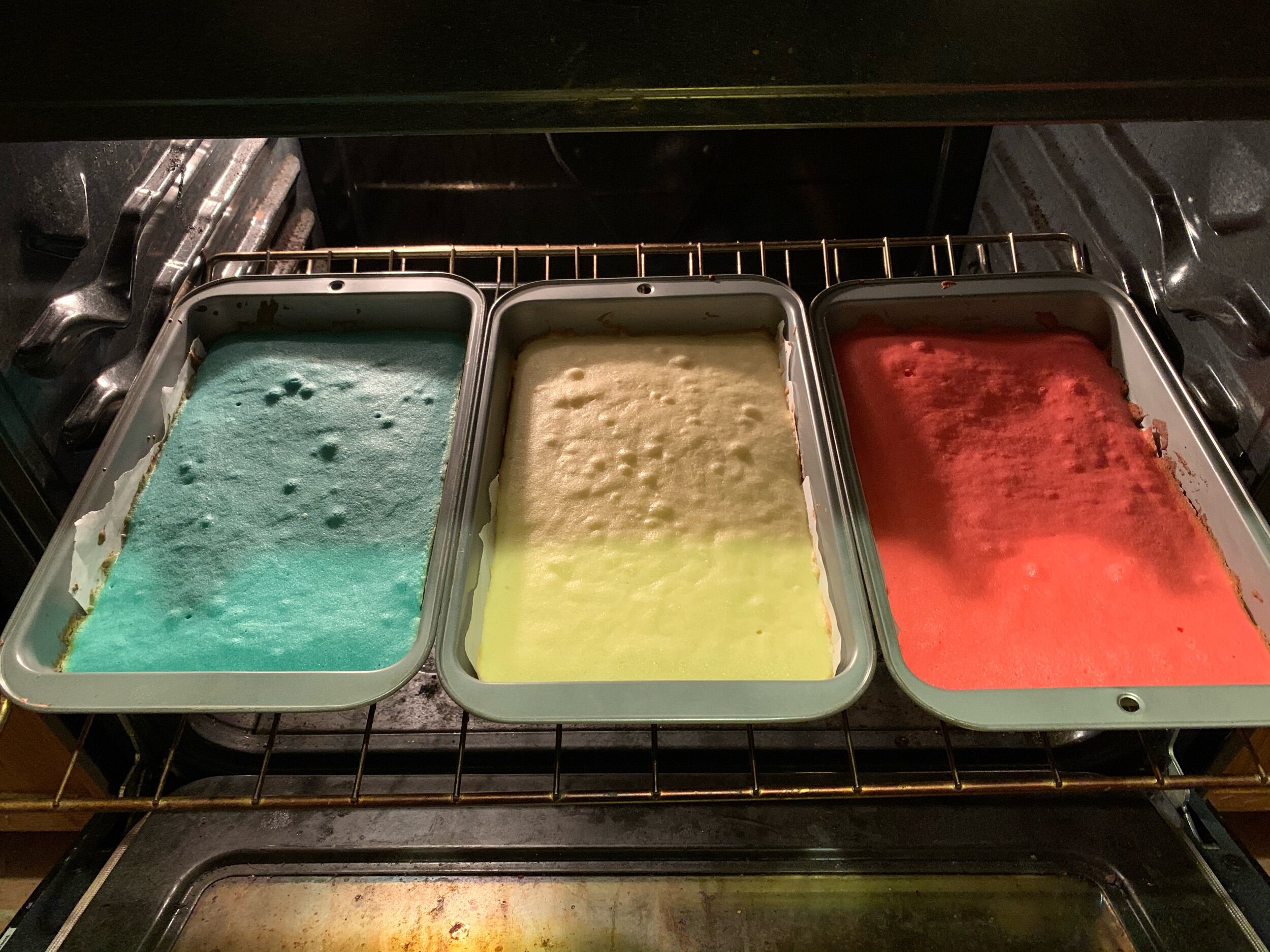 Patriotic Rainbow Cookies