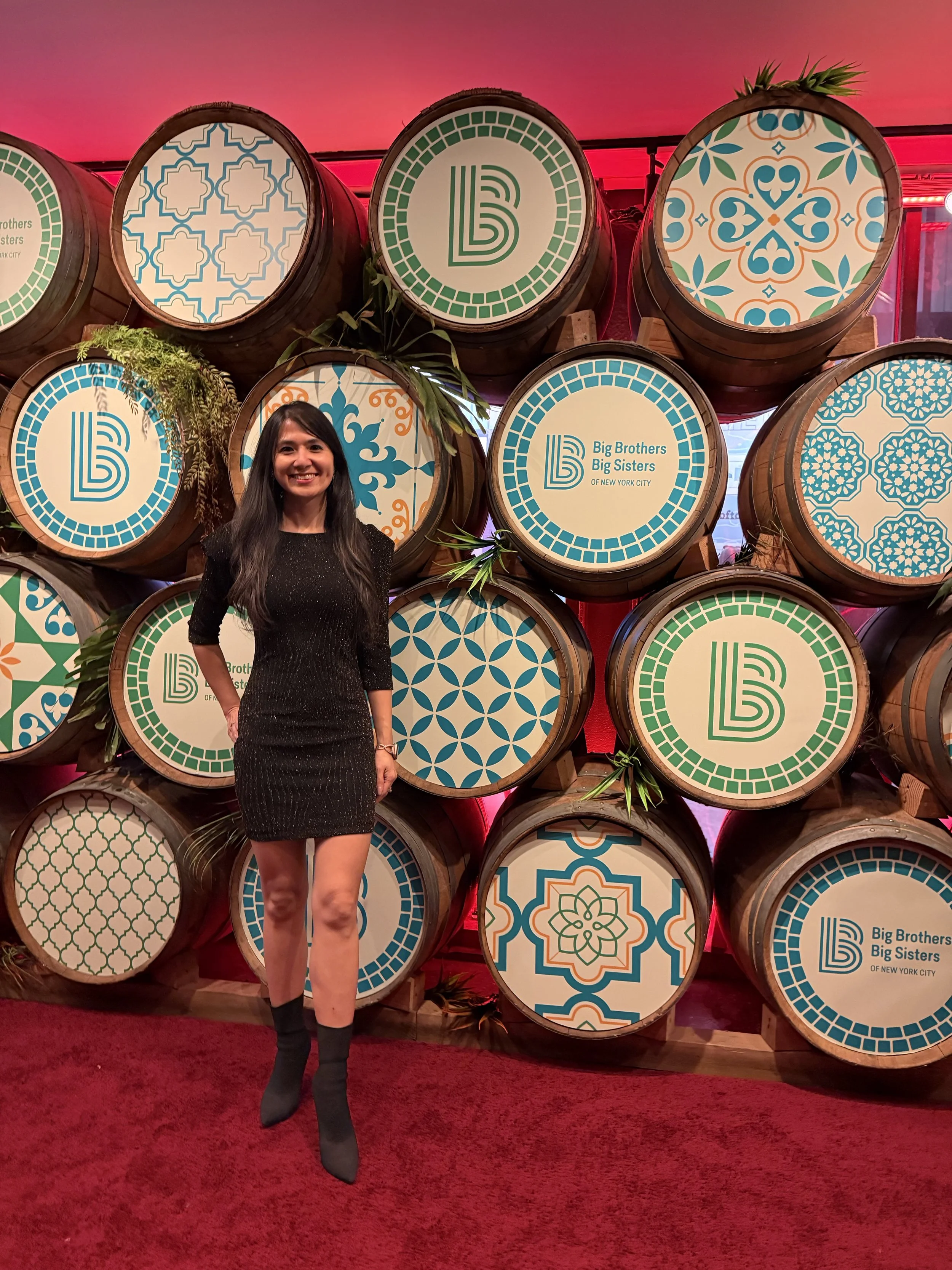 Elizabeth Tam at BBBS Sidewalks of New York Red Carpet