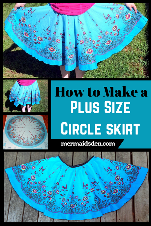 How to sew a simple half circle Skirt without a zipper - Beginner's Sewing  Tutorial