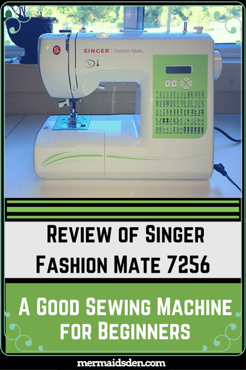Singer Fashion Mate 7256 Review: A Good Sewing Machine for