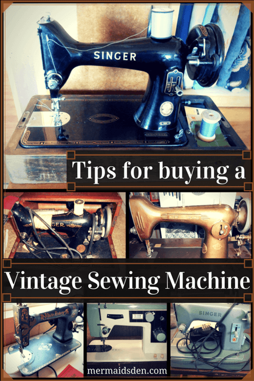 The Best Vintage Sewing Machine — The Mermaid's Den
