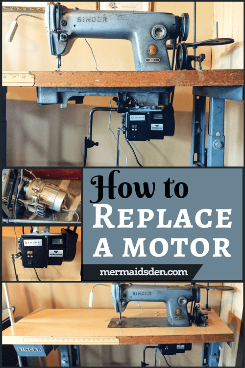 How to Change the Internal Motor Belt on a Vintage Singer Sewing Machine 