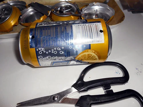 Using Aluminum Cans for Jewelry Making