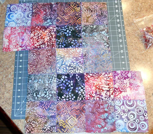 Sewing Tutorial: Make a Quilted Tote Bag with Batik Charm Squares