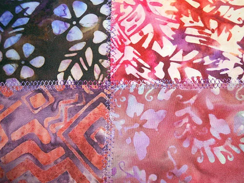 Sewing Tutorial: Make a Quilted Tote Bag with Batik Charm Squares