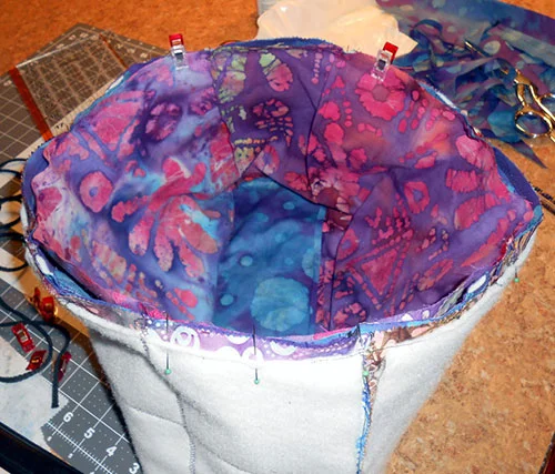 Sewing Tutorial: Make a Quilted Tote Bag with Batik Charm Squares