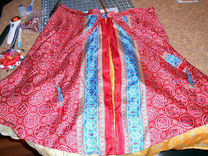 Convert a Wrap Skirt into a Regular Skirt Part 1 — The Mermaid's Den