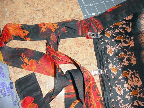 Sewing Tutorial: Convert a Wrap Skirt into a Regular Skirt