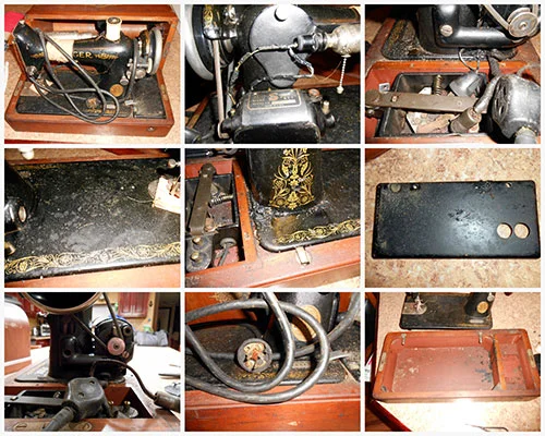 Vintage 99k Singer Sewing Machine from 1922: Cleaning, Restoring, & Adding a Hand Crank