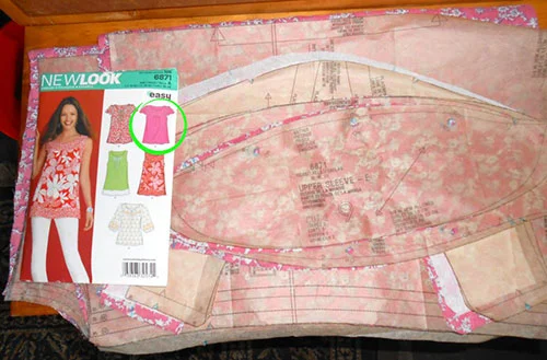 Pattern Review: New Look 6871 Blouse
