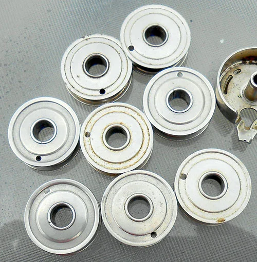 How to Remove Rust from Vintage Metal Bobbins
