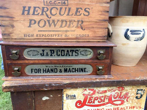 Brimfield Review: Vintage Sewing and Crafting Finds