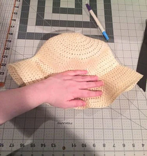 Easy DIY Dollar Store Hat Makeover Tutorial: Add a Silk Ribbon and Chin Strap