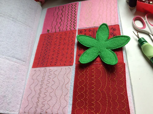 Free Sewing Pattern and Tutorial: Flower Pincushion