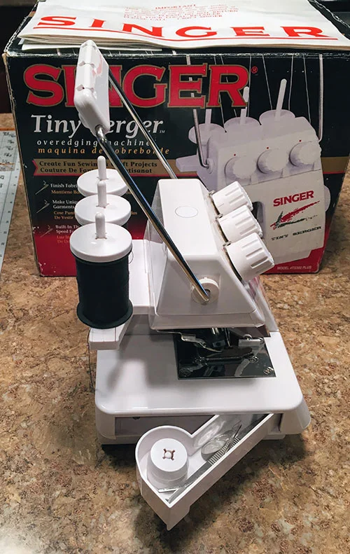 The Singer Tiny Serger A Little Gem — The Mermaid's Den