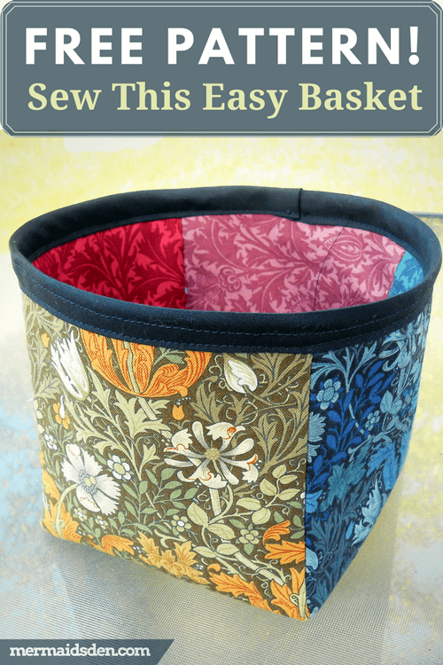 Thread Catcher Basket Free Pattern