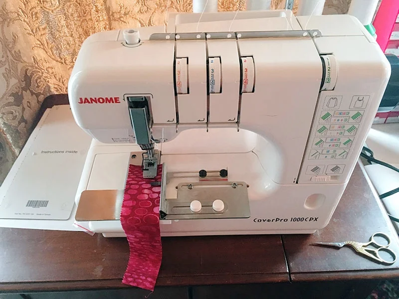 How to Use a Coverstitch Machine