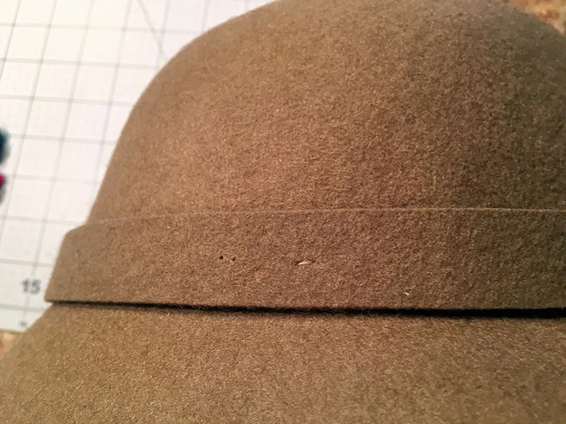 DIY Interchangeable Felt Flowers for a Hat