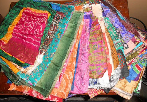 Sew This Silk Sari Pillow Sham