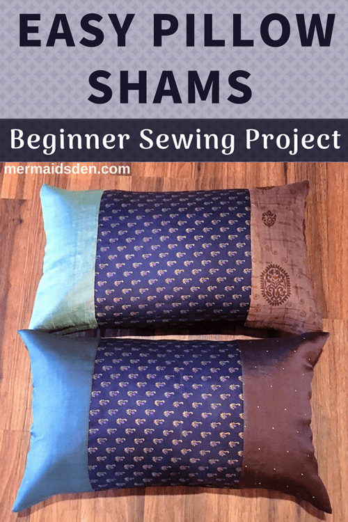 Sew This Easy Pillow Sham — The Mermaid's Den