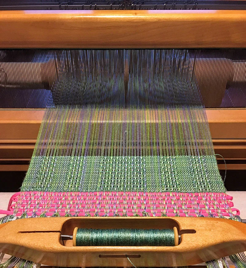 Weaving for Beginners on a Leclerc Artisat Floor Loom ...