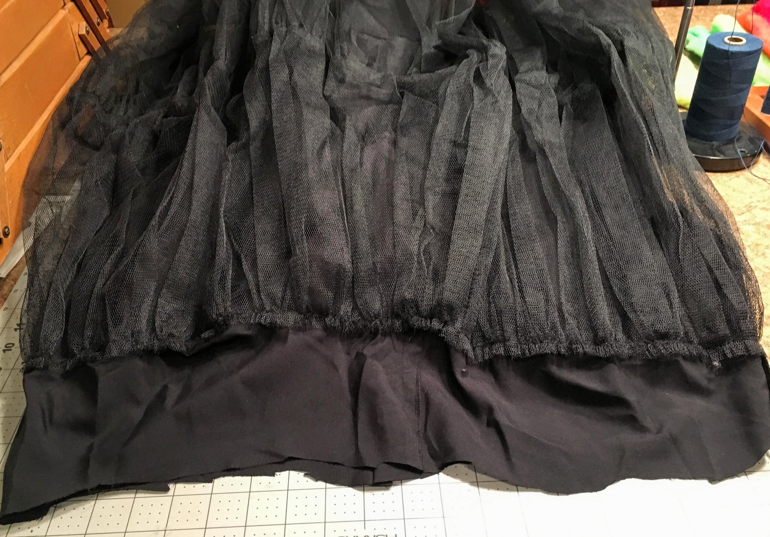 Make Your Own Petticoat from a Prom Dress — The Mermaid's Den