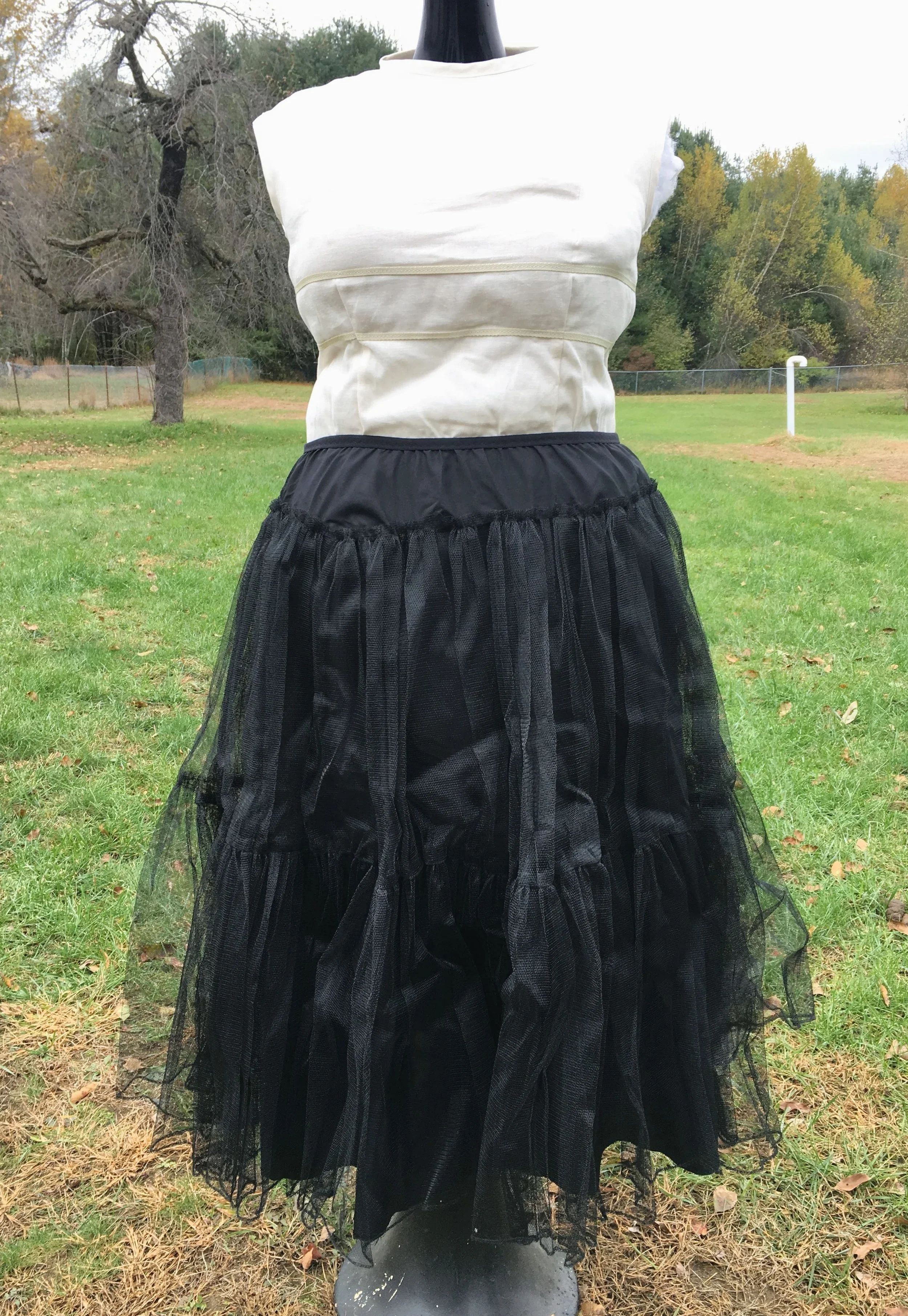 Make Your Own Petticoat from a Prom Dress — The Mermaid's Den