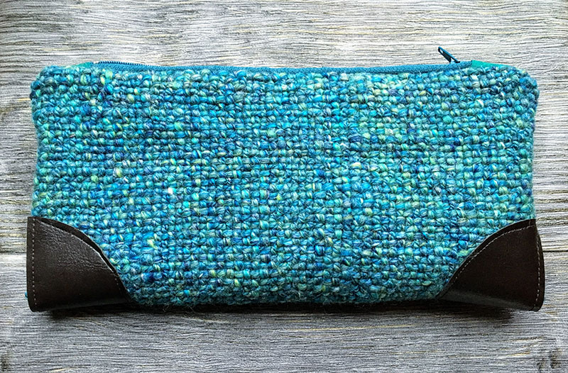 Easy Woven Zipper Bag from Handspun Yarn — The Mermaid's Den