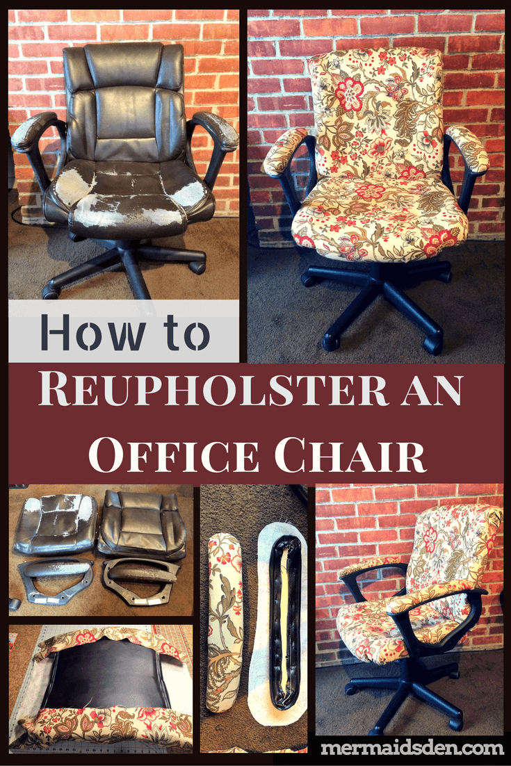 Office Chair Diy Recover Chair Diy Office Chair Cover No Sew Clearance