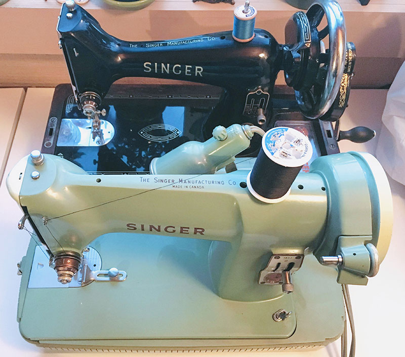 The Singer 185 Portable Sewing Machine