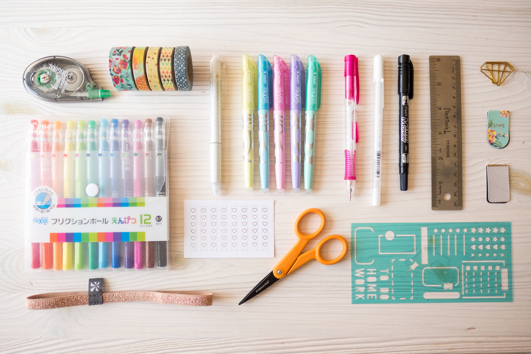 The Best Writing Tools for your Planner: As Tested in the Quilter's Planner