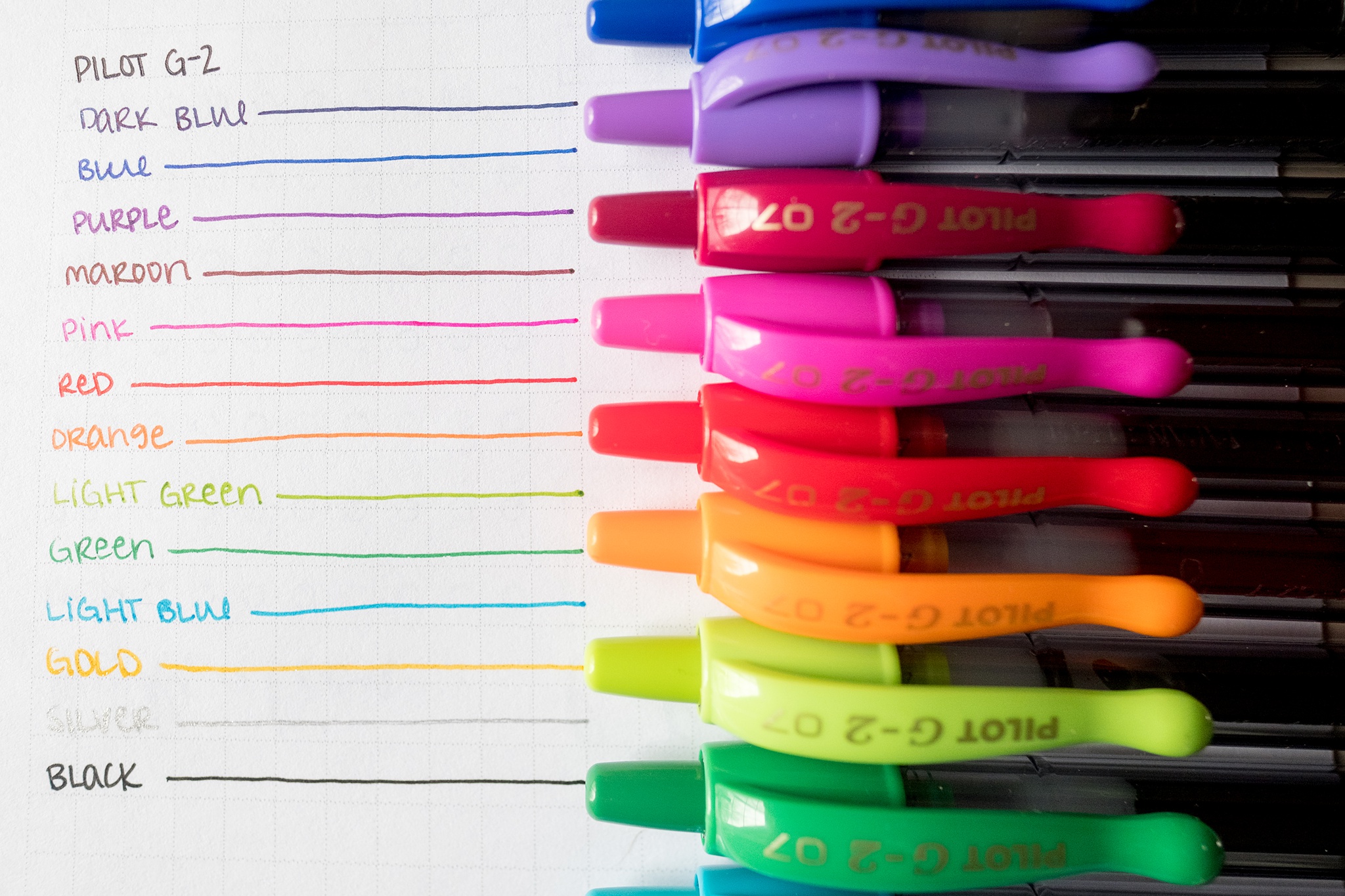 The Best Colored Pens AND how to use them! — Acorns & Oaks