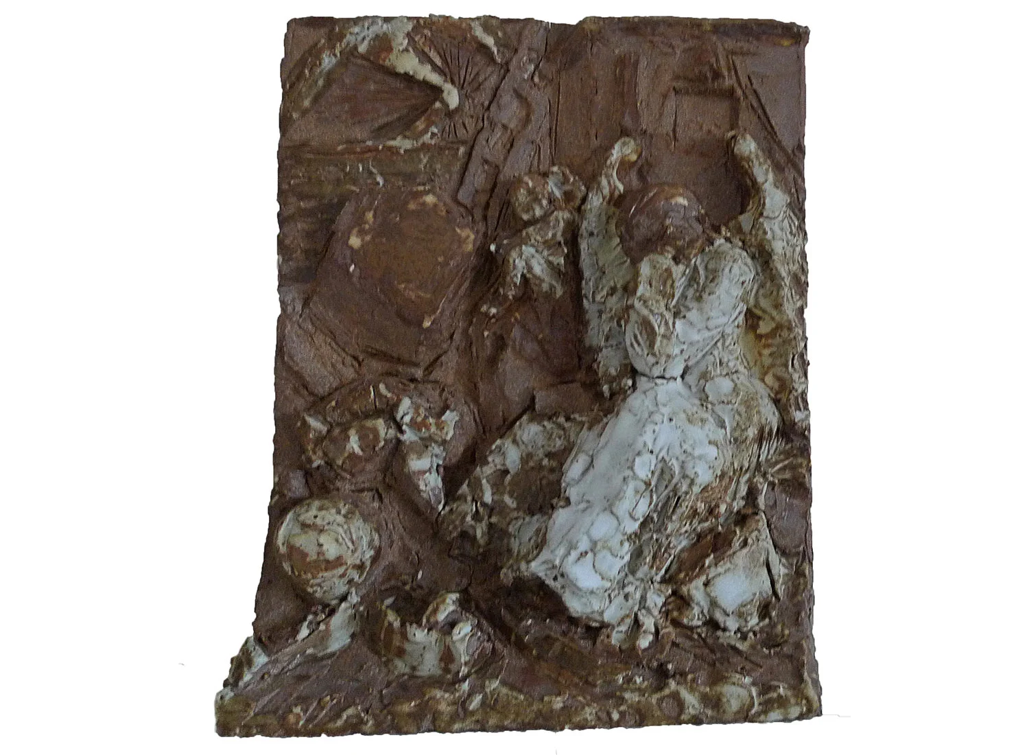 Melancholia, 2012. Glazed stoneware, 12" x 13" x 2"