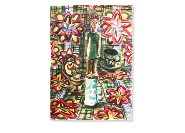 Untitled, 2003. Watercolor, 22" x 30"