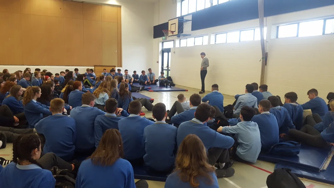 Wellbeing talk for 5th Year Students
