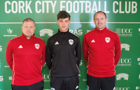 Darragh Crowley signs for Cork City FC
