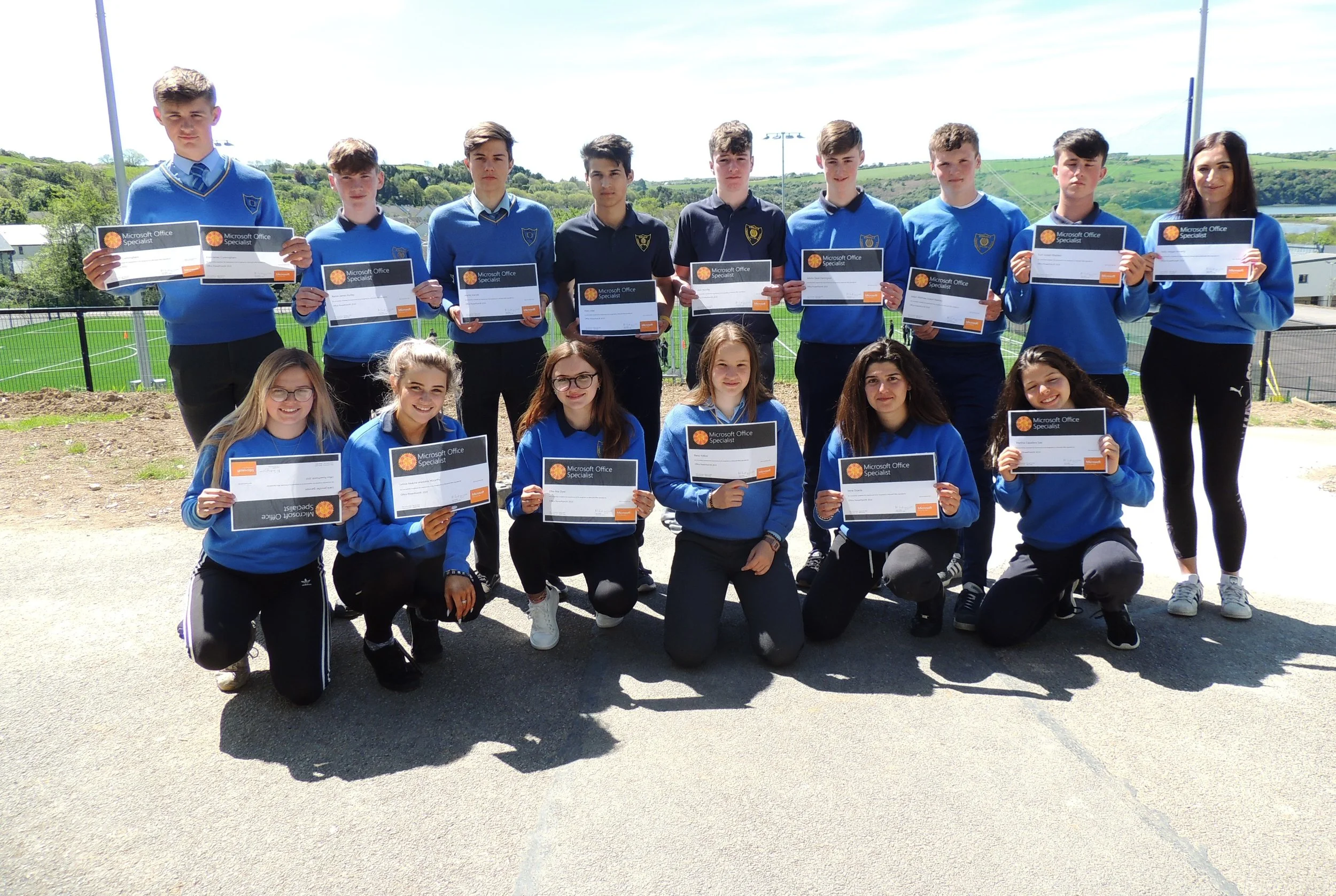 TY students receive Microsoft Qualification