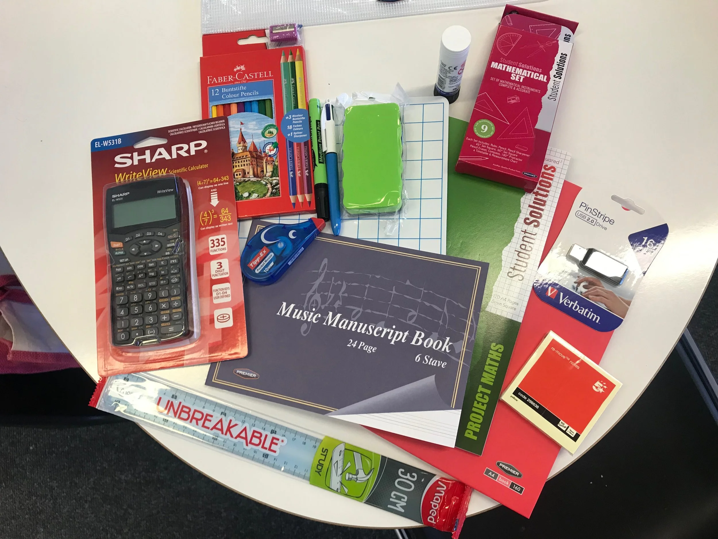 KCS Stationery Shop Open at Lunchtime 