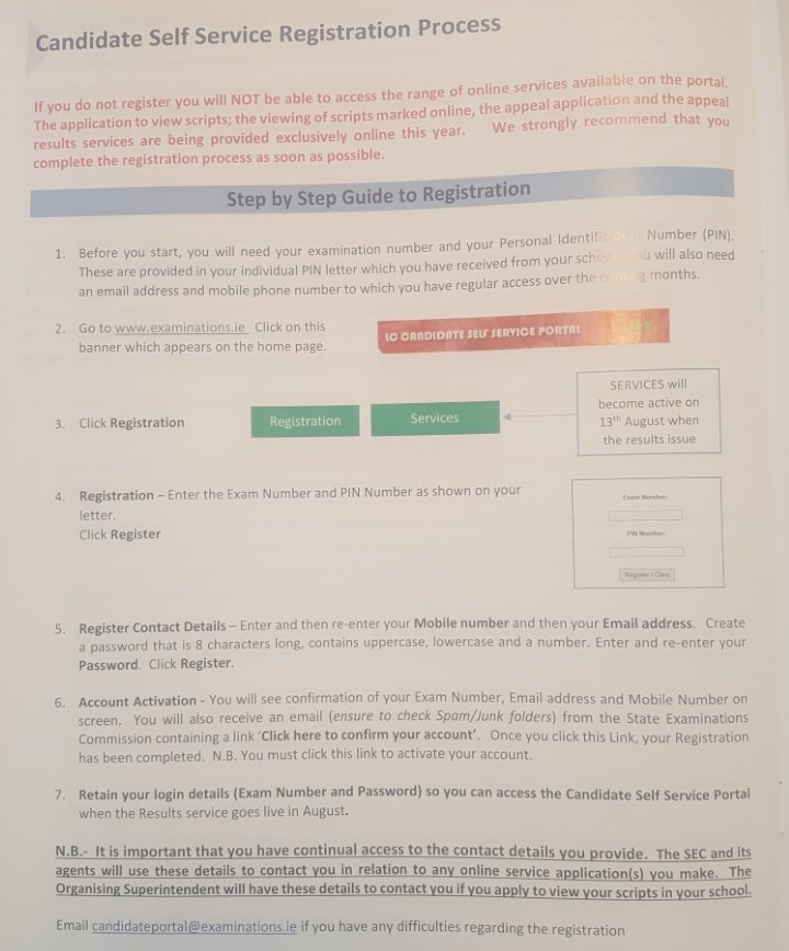 * Excerpt from SEC Candidate Information Booklet 2019
