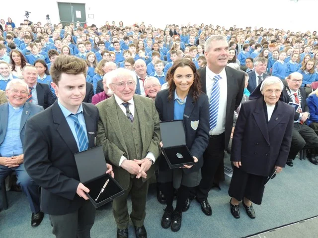 President Michael D Higgins visits KCS