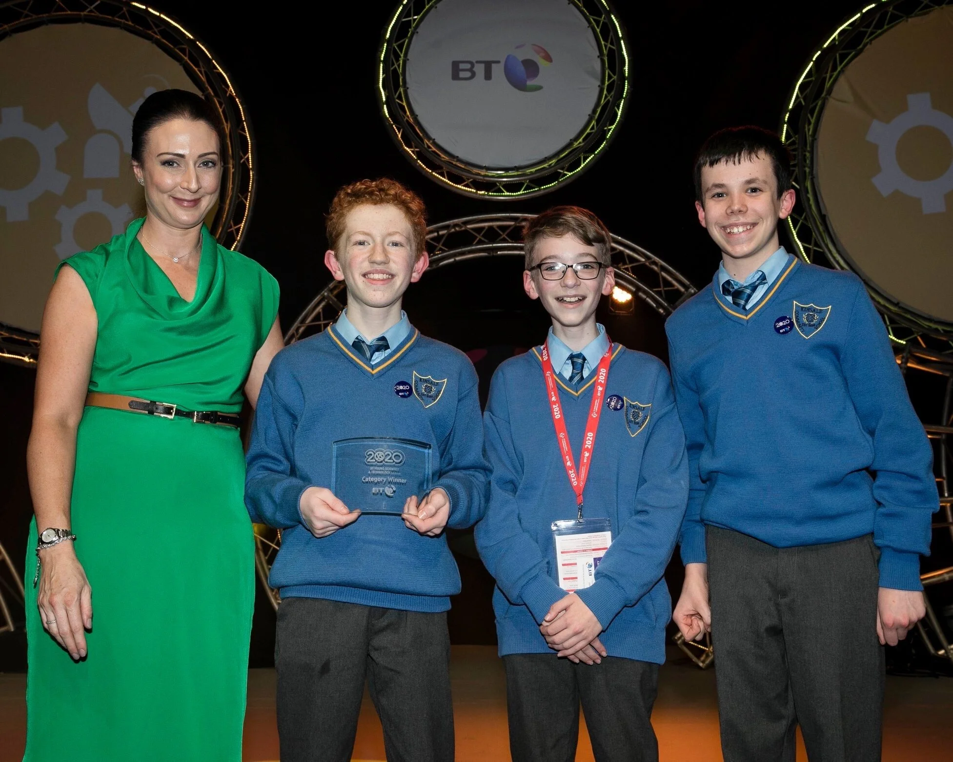 Kinsale Community School ‘Best School in Ireland’ at the BTYSE 2020