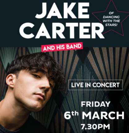 Jake Carter &amp; Band to Perform at KCS Fri 6th Mar